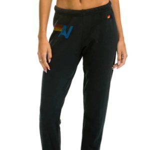 Aviator Nation Logo Charcoal Sweatpants Size M